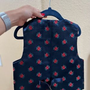 Holiday Boys set (pants + vest)